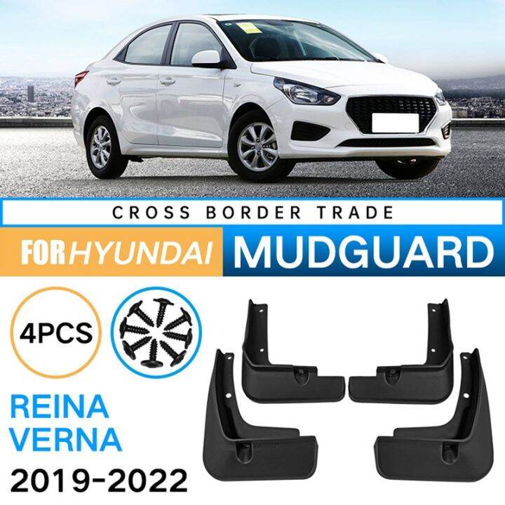 Car Mudguards Fender Mud Guard Flap Splash Flaps Mudflapor Accessories for Hyundai Reina Verna