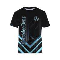 (3-13 Years OldMercedes Benz Cars LOGO Kids Boy T-Shirts Fashion Boy Daily Short Sleeve Baby Casual Tops Summer Clothes