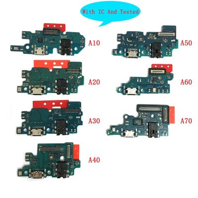 【❂Hot On Sale❂】 anlei3 แท่นชาร์จ Usb Port Connector Flex สำหรับ Samsung A10 A20 A30 A40 A50 A60 A70 M10 M20 M30 M40 A10s A20s A30s