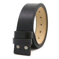 Men Belt Strap เข็มขัดหนังผู้ชายสายพร้อมอุปกรณ์เสริมความกว้าง3.8ซม. สายเข็มขัดผู้ชายไม่มีหัวเข็มขัดชายแฟชั่นสบายๆธุรกิจกางเกงยีนส์กางเกงสายรัดเอวสำหรับผู้ชาย120ซม.