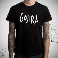 TEE ▼Men Gojira Metal Music Cotton Black Top Tees funny novelty t popular short-sleeved unisex T-shirt UP9VCOD