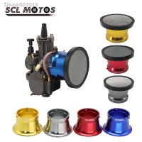 ▲ SCL MOTOS New 50mm Motorcycle Parts Air Filter Cup Wind Horn Cup Rubber Mesh For PWK21 24 26 28 30mm PE28 30mm Carburetor