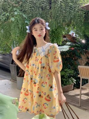 Sweet cartoon dress  เดรสการตูน