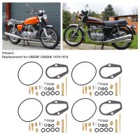 ชุดคาร์บูเรเตอร์ประกอบใหม่ Anticorrosion 88ชิ้นอะไหล่อัพเกรดชุดซ่อมสำหรับคาร์บูเรเตอร์สำหรับ CB550K CB550F 1974-1976