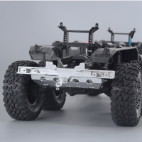 NEW 2021 Metal Rear Bumper with Trailer Hook and Mini Tail Light Mount Holes for 1:10 RC Crawler Traxxas TRX6 TRX-6 G63 new