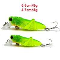 【cw】 1Pcs Insect Fishing 4g 8g Grasshopper Hard Bait Artificial Swimbait Bass Carp Pike Tackle 【hot】