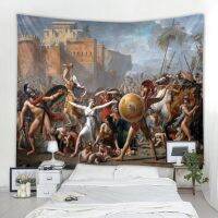 Roman War Oil Painting Tapestry Home DecorationAesthetic Room DecorWall Tapestry Wall Decoration Items Mattress Electrical Connectors