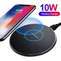 10W Fast Qi Wireless Charger for IPhone 11 12 13 14 Pro Max Xs Max X XR 8 Induction Chargers Pad for Airpods 2 Pro Accessories