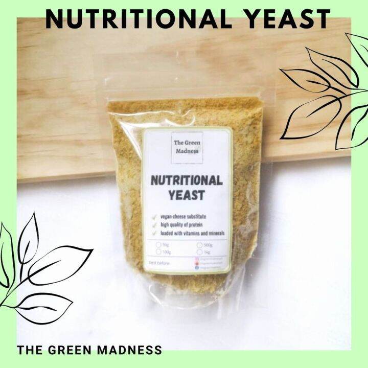 Nutritional Yeast , Vegan cheese substitute (now all natural;non