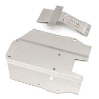 Stainless Steel Chassis Armor Protector Skid Plate for YiKong DF7 1/7 Short Course Truck RC Car Upgrades Parts