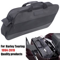 Motorcycle Saddle Bag Luggage Rack Liner Saddlebag For Harley Touring Road King Electra Street Glide Ultra Tour FLTR FLHX 93-18