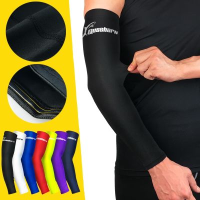 Women Men Teens Basketball Arm Sleeve Running Bicycle Camping Hiking Cuffs Elbow Pads Arm Warmers Sports Safety Custom Logo
