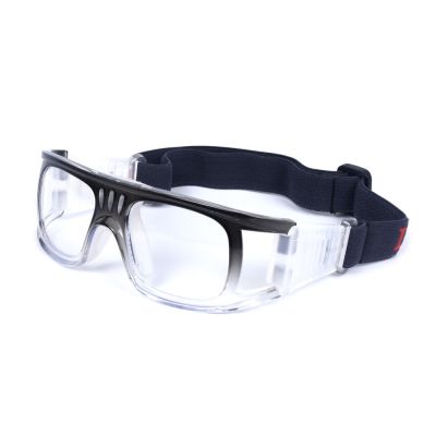Transparent Gradient Black Anti-Impact Shockproof Sport Basketball Football Eyewear Goggles Breathable Men Protective Eye Glasse