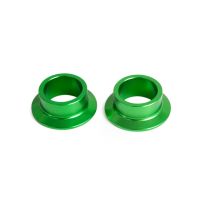 【♕】 Motorbike Decorations Corner CNC สเปเซอร์ล้อด้านหน้าและด้านหลังฮับสำหรับ KX125 KX250 2006-2008 KX450F KX250F-2006 2018 KLX450R 2008 2009 KXF 250 450