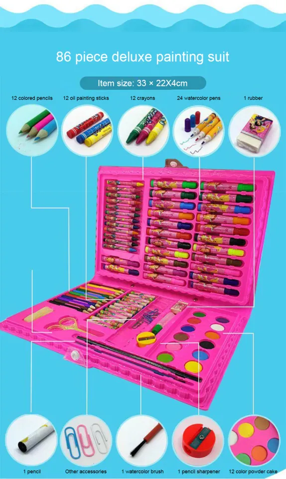 168 Pcs Kids Super Mega Art Colouring Set – ecomstock