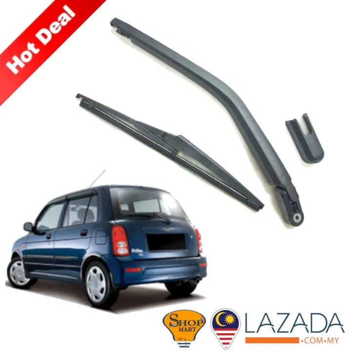 Perodua Kelisa Full Set Rear Wiper Rear Windscreen Wiper Wiper Arm With Wiper Blade Car Spare Part Replacement Part Car Accessories Perodua Kelisa All Models Lazada