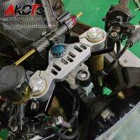 สำหรับ CFMOTO 450SR 450 SR อุปกรณ์เสริมมอเตอร์ไซค์คลิปออนและแคลมป์สามชั้นด้านบนชิ้นส่วนอัพเกรดเชื่อมต่อเกมกระดานแฮนด์ล่าง