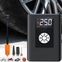 Wireless/Wired Tyre Air Pump Portable Car Air Compressor For Motorcycles Bicycle Digital Auto Inflatable Pump