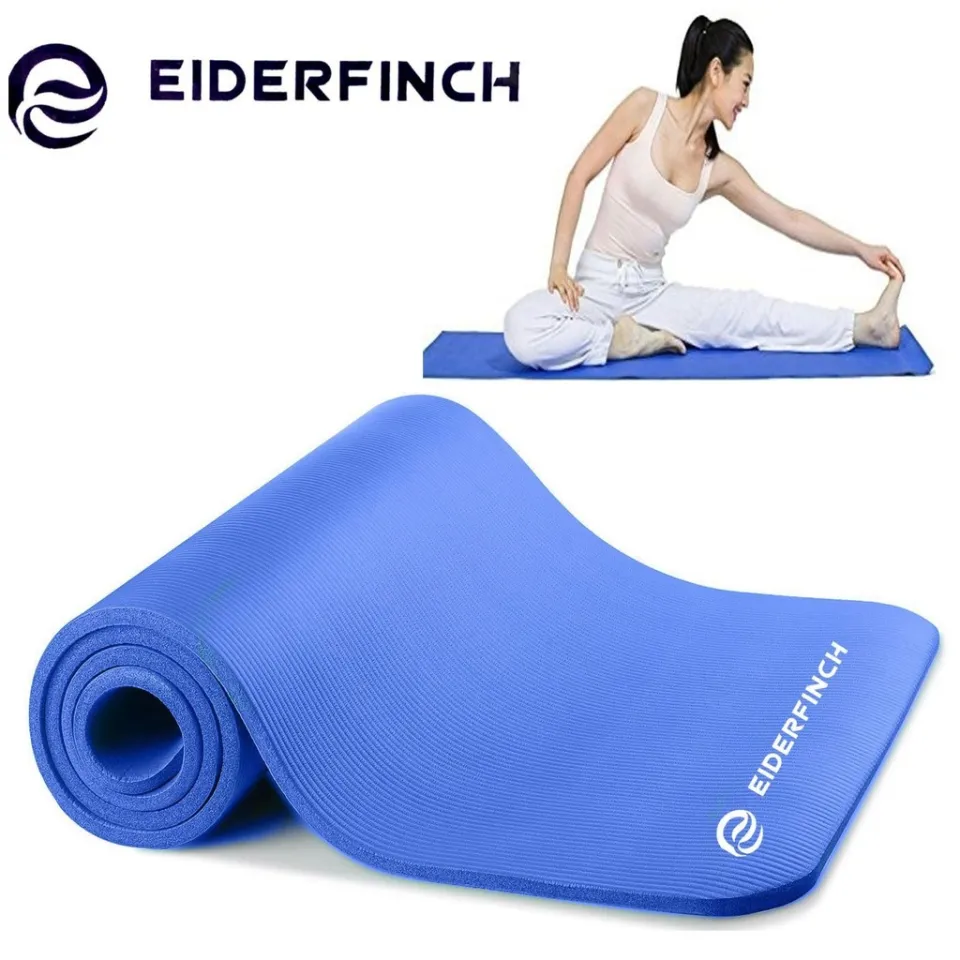 Eiderfinch Anti-Tear Exercise Yoga Mat With Carrying Strap