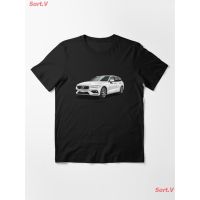 CAR Volvo V60 - Artwork Essential T-Shirt เสื้อยืดพิมพ์ลาย เสื้อยืดโลโก้รถ  ZVJU