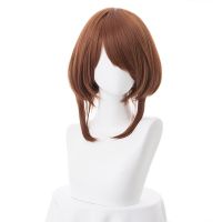 (วิกผมคอสเพลย์) Boku No Hero Academia AsuiTsuyu Yaoyorozu Momo My Hero Academia OCHACO URARAKA วิกผมชุดคอสเพลย์ผู้หญิงเสื้อฮู้ดมิโดริยะอิซุคุ + ตาข่ายคลุมผมสำหรับใส่วิก