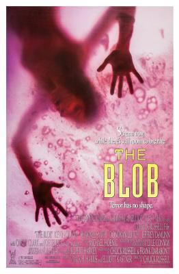 The Blob Moive Art Film พิมพ์ของตกแต่งผนังบ้านโปสเตอร์ผ้าไหม24X36นิ้ว0717