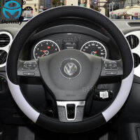 100 DERMAY nd for VW Golf 5 V Car Steering Wheel Cover Microfiber Leather Anti-slip Auto Accessories