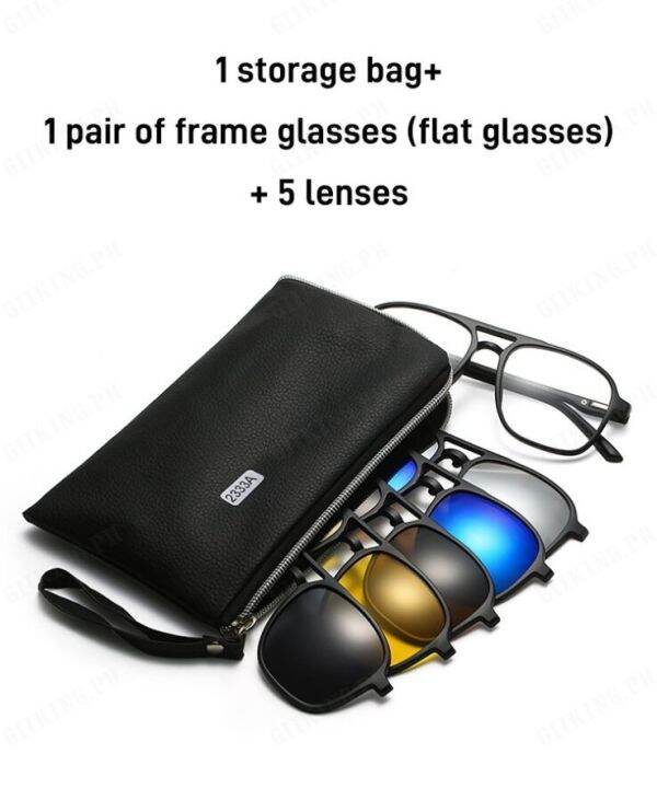 GIIKING Hot Selling Absorption Polarizing Glasses Deformable