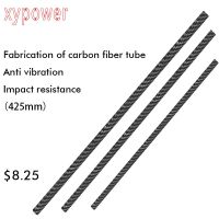 GAUI X3 ALZRC X360 Carbon fiber tail tube  rod Tail Boom -Shaft drive version - 425mm -  Devil -380mm  tail parts Wires Leads Adapters