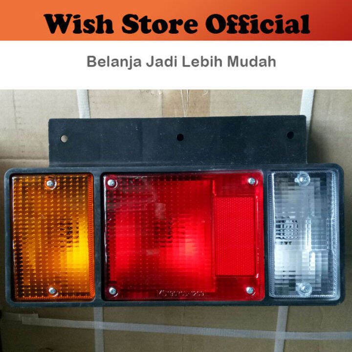 Pcs Lampu Stop Lamp Stoplamp Rem Sein Sen Belakang Isuzu Traga Elf