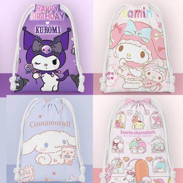 Sanrio mymelody Kuromi Cinnamoroll Drawstring Shoes Underwear Travel ...