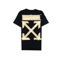 NicefeetTH - OFF-WHITE Oversized Tape Arrows T-Shirt (BLACK)