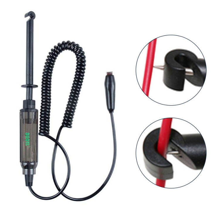 คลังสินค้าพร้อม-dc-6v-12v-24v-hook-probe-test-light-pencil-รถรถบรรทุกรถจักรยานยนต์เครื่องทดสอบวงจร