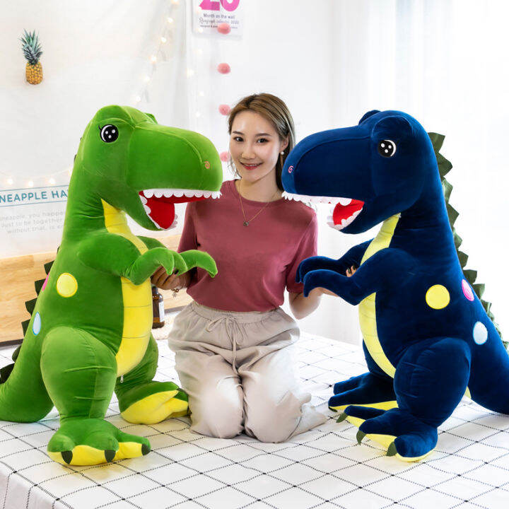 Big Size 40/60/70CM Large Dinosaur Pillow Plush Toy Cute Soft Cartoon