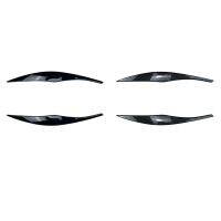 Car Headlights Eyebrows Eyelids Cover Eyelash Head Light Stickers for BMW 3 Series E90 E91 320I 330I 05-12