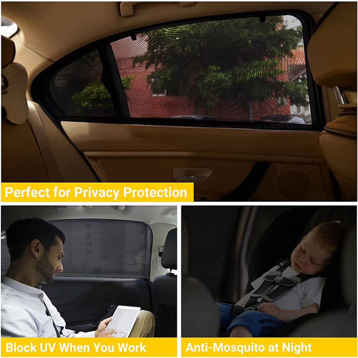 2pcs-รถ-sunshades-auto-uv-protect-curtain-side-window-sunshade-mesh-sun-visor-protection-window-films-auto-อุปกรณ์ภายนอก