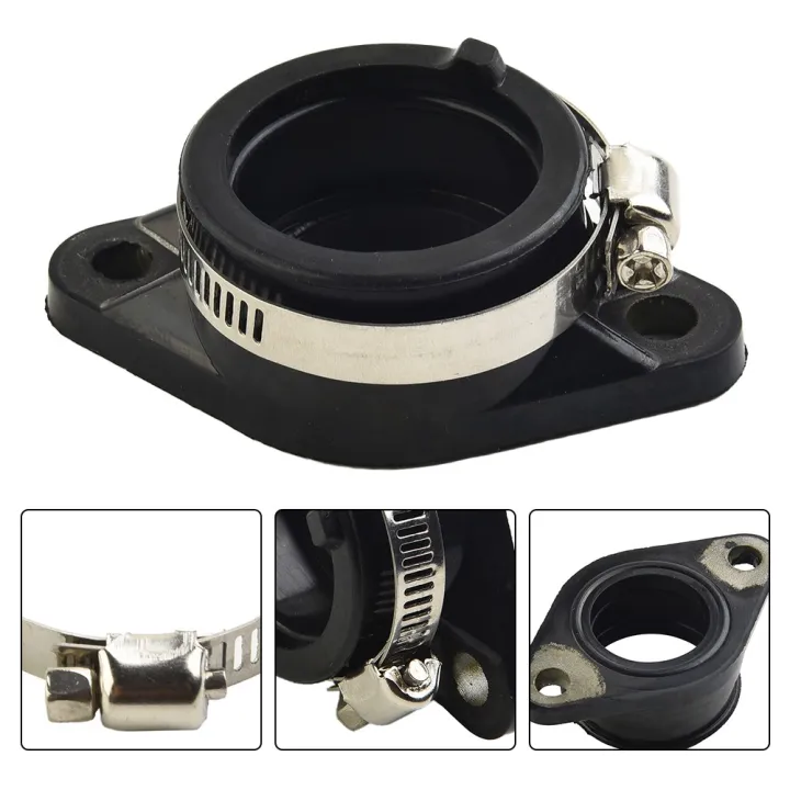 Rubber Air Intake Pipe 60mm Screw Brand New Carburetor Intake Manifold