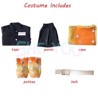 Anime Demon Slayer Kimetsu No Yaiba Agatsuma Zenitsu Cosplay Costume Women Men Kimono Uniform Halloween Party For Kids Adults