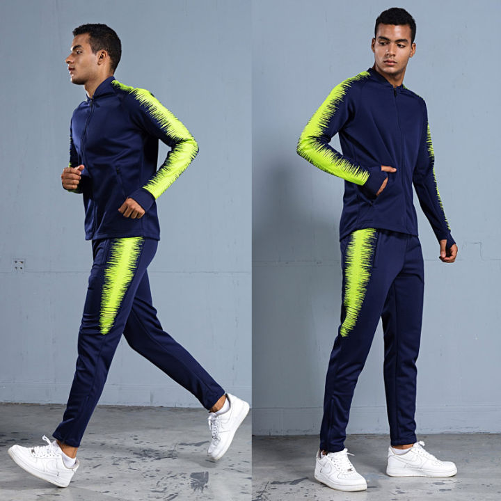 mens-sportswear-soccer-jacket-tracksuit-football-training-set-autumn-winter-spring-long-sleeve-stand-full-zipper-top-and-pants