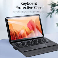 ฝาครอบแท็บเล็ต Tpu + Pu Smart Stand Bluetooth Keyboard Case สำหรับ Samsung Tab A7 2020