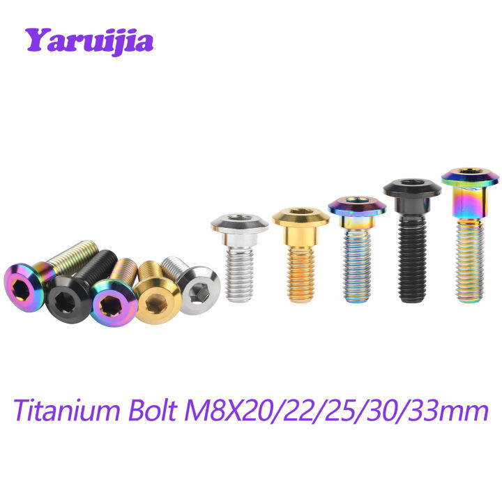 yaruijia-สลักไทเทเนียม-m8x2022253033mm-จักรยานยนต์-allen-kunci-belakang-brek-pemutar-skru-untuk-aksesori-basikal-motor-suzuki