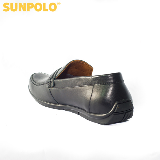 Giày lười nam da bò sunpolo sumu2516 đen, nâu - ảnh sản phẩm 4