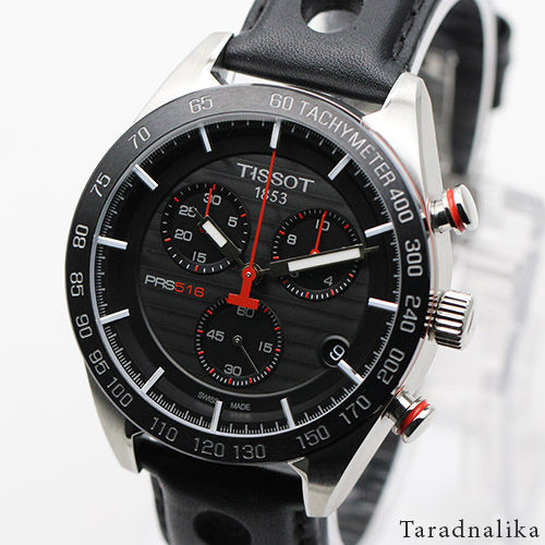 นาฬิกา-tissot-prs519-chronograph-t100-417-16-051-00-ของแท้-ประกันศูนย์-tarad-nalika