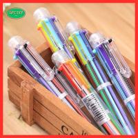 GPCIXY SHOP ปากกา6สีการ์ตูนสุดสร้างสรรค์,ปากกา6ปากกาลูกลื่นสีน่ารักสร้างแรงบันดาลใจวัสดุสำนักงานโรงเรียนปากกาหลากสี5ชิ้น