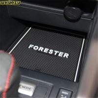 Luhuezu Rubber Non-Slip Interior Door Mat For Subaru Forester 2008 2009 2010 2011 2012 2014 2015 2016 Accessories