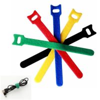 50Pcs Cable Ties Computer Mouse Line Management Cable Winder Nylon Cord Organizer Strap Power Wire Holder 12*150mm