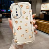 เคสสำหรับ Vivo V15 PRO Bear Wave เคสเคสโทรศัพท์นิ่มลายไอศกรีมสาวน่ารัก