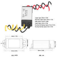 ตัวแปลงกระแสตรงกันน้ำลดบั๊ก24V ถึง13.8V สำหรับระบบพลังงานแสงอาทิตย์สำหรับรถยนต์สำหรับยานพาหนะ