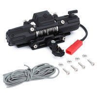 RC Automatic Winch Dual Motors&amp;Remote Control Wireless for 110 Crawler Car Axial SCX10 90046 TRAXXAS TRX4 TRX6