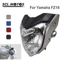 Xzsbhf SCL MOTOS ไฟหน้าไฟหน้ารถจักรยานยนต์12V พร้อมกล่องโคมไฟสำหรับ Yamaha FZ16 FZ 16อะไหล่มอเตอร์ไซค์แข่ง